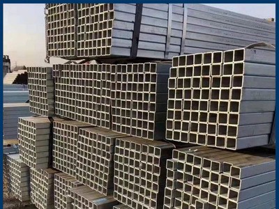厂家代理镀锌方管现货供应 Q235镀锌矩形管 方管 规格齐全