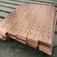 紫铜排直销国标环保T2接地紫铜排 汇流铜排 镀锡紫铜排 折弯