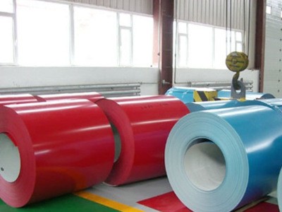 厂家供应各种规格化工企业管道保温用白灰色彩涂板彩钢板彩钢卷