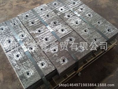 碳化铬复合耐磨板8+8高铬合金耐磨衬板 双金属堆焊耐磨钢板
