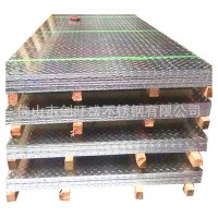 【厂家直销】 304/0.7联众不锈钢压花板 304不锈钢花纹板 防滑板