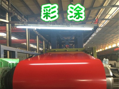 宝钢旺白高耐厚彩涂板HDP宝钢高耐厚旺白彩钢板 可压瓦