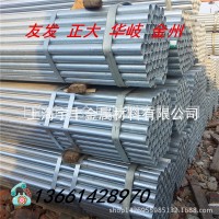 金洲 友发 镀锌钢管 镀锌管 镀锌线管 6分大棚镀锌管