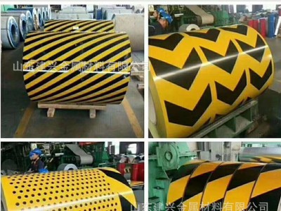 现货供应 环保彩钢卷 耐高温彩涂钢卷 加工彩钢瓦 可冲孔 彩绘