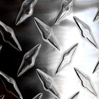 花纹铝板 压花铝板 防滑铝板指针反光亮面花纹板 铝合金板材直销