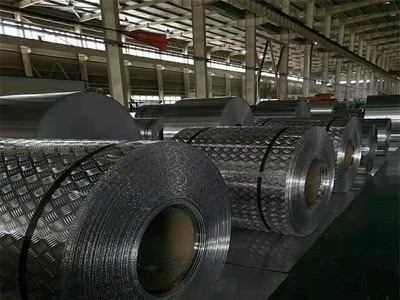 小五条筋合金铝板 5052合金花纹铝板 1.5*3m花纹铝板价格咨询商家