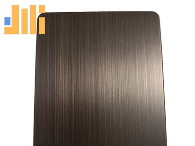 304钛金玫瑰金香槟金彩色镜面不锈钢板加工201拉丝红青古铜装饰板