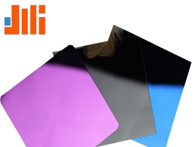 金满贯厂家供应 304耐腐蚀不锈钢 宝石蓝彩色镜面 建筑装修工程板