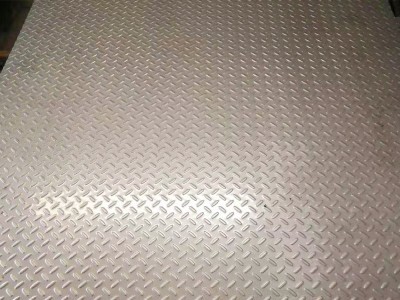 304不锈钢防滑板 201不锈钢花纹板 加工定制压花防滑钢板楼梯踏板