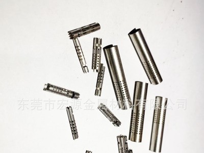 304不锈钢 空心管 无缝管加工 打孔 开槽 切片 割弧 激光精准定制