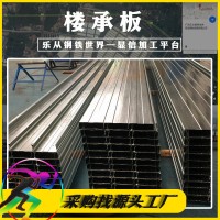 厂家直销高强度镀锌楼承板 1.0厚555型闭口楼承板可加工定制