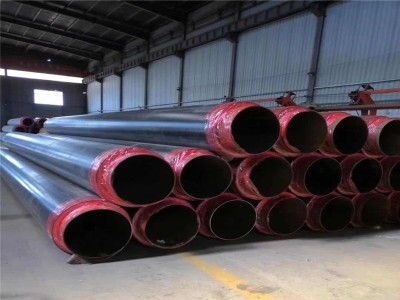 广西热力管网输送蒸汽管道 钢套钢保温钢管 聚氨酯地埋保温钢管