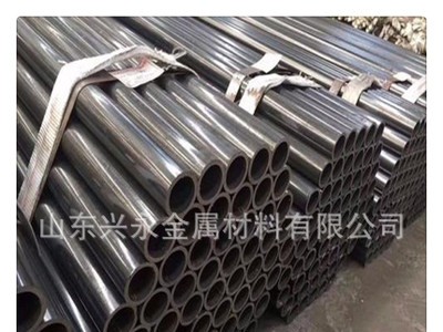 现货供应Q195直缝焊管优质焊接钢管 黑色焊接管Q235B直缝焊管圆管