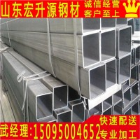 q345b 镀锌方管 厚薄壁镀锌方管 定做各规格方矩管 大小口径