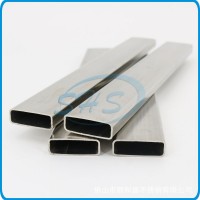 不锈钢扁管 美标304材质 家具制品用 可弯管 可冲孔