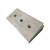 幕墙预埋板配件 角码 钢板 镀锌地脚板 加工件幕墙配件 来图定制