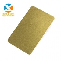 供应彩色不锈钢板304丝黄钛金板 量大优惠质量保障剪压刨激光加工