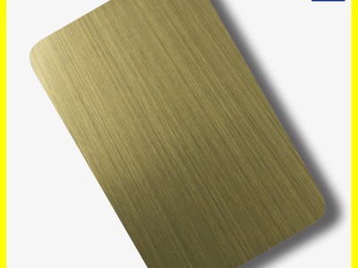 佛山精品304钛金玫瑰金拉丝不锈钢板 不锈钢钛金板不锈钢材料厂家