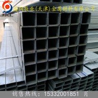 源泰 德众镀锌方矩管 黑方矩管 厂家直销 现货销售 幕墙用q235管