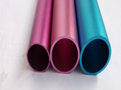 厂家现货6061/6063铝合金管 加工定制阳极氧化铝管 彩色铝合金管