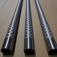 工厂批发不锈钢管花纹不锈钢圆管蚀刻加工扶手不锈钢装饰管定制