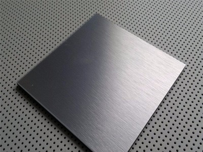 304 不锈钢灰钢 现货拉丝灰钢不锈钢彩色板 灰钛不锈钢镜面板定制