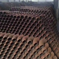 20#工业焊接国标弯头 非标90°无缝弯头 冲压碳钢厚壁头无缝弯头