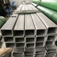 不锈钢工业方管 大口径厚壁方通 毛坯焊管 可拉丝 喷砂 抛光加工