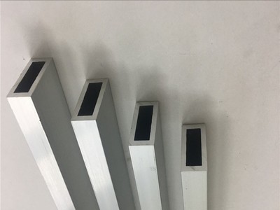 铝方管定制 铝方通矩形铝管 铝管彩色阳极氧化 电子烟铝管外壳