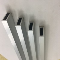 铝方管定制 铝方通矩形铝管 铝管彩色阳极氧化 电子烟铝管外壳