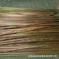 邦迪管镀铜白色 红色镀铜管 彩色军绿防腐铜管生产厂家