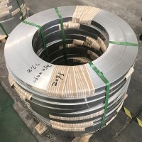现货供应不锈钢带钢 420不锈钢窄料 拉丝贴膜分条全硬钢带