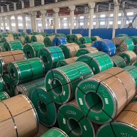 供应可分边304/201不锈钢冷热轧卷板 压花热镀定尺开平磨边分条卷