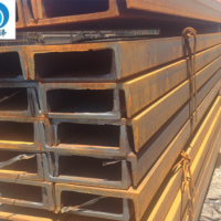 内蒙古幕墙热轧槽钢 热镀锌槽钢厂直销 Q235B各种规格热镀锌槽钢