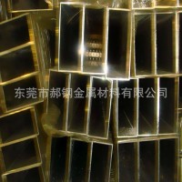 厂家批发6061铝合金管 型材铝合金 方管6063铝合金厚壁管