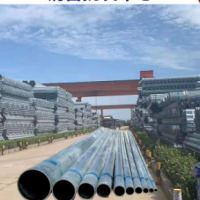天津钢材厂家现货热镀锌钢管 大棚架子管 护栏不锈钢管 消防 采暖