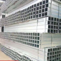北京消防供应 镀锌方管 厚壁 镀锌方钢管40*40 喷漆定尺加工