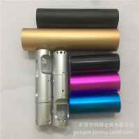 6063精抽薄壁铝管阳极氧化 铝管精密切割 铝合金管彩色铝管