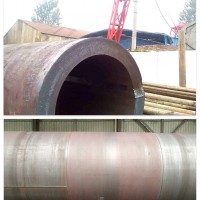 厂家现货大量批发钢管大口径钢板卷管可定做工程精密钢管无缝钢管
