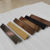 家装 工程304#不锈钢扣板吊顶配件 304龙骨 304主骨 304修边线