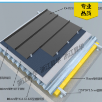 工厂直销 绿色建材0.8mm厚平锁扣屋面板