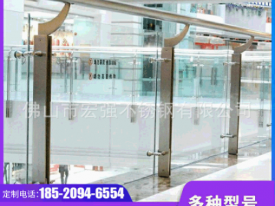 定制304不锈钢楼梯扶手立柱 市政工程金属钢爬梯玻璃防护栏杆立柱