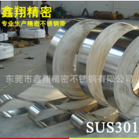 长期供应 SUS301特硬不锈钢卷带 HV580以上高硬度发条钢带 0.11mm