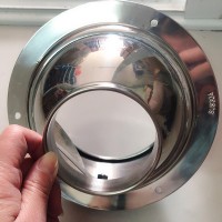 不锈钢可调球形喷口 烟罩球型新风喷口 新风口不锈钢球形风口