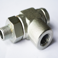 铜铰接接头 铰接式卡套接头 活动式万向卡套接头 万向管接头