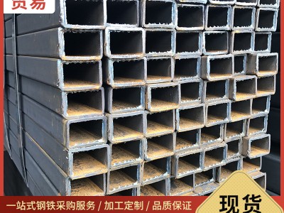 广州钢材现货 国标Q235B 镀锌方管 50*5040*40镀锌矩形管定制加工