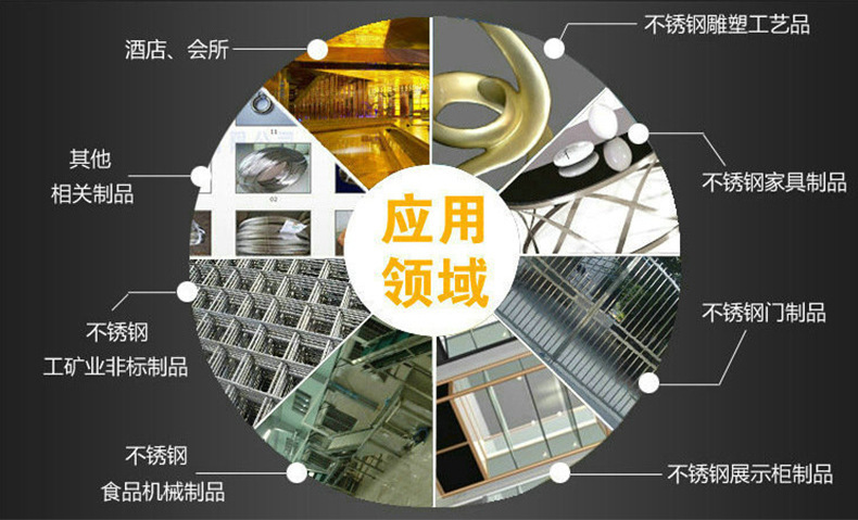 不锈钢使用领域