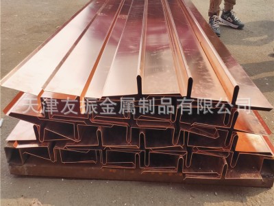 河道堤坝 水电站用 V W型紫铜止水片 现货 L T 型 铜止水带接头