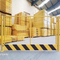 厂家定制建筑地楼层临边护栏 基坑临边警示护栏 施工隔离防护栏杆