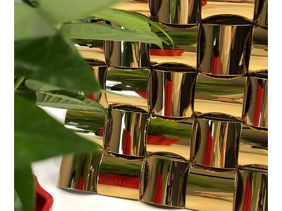 加工定制不锈钢马赛克板 装饰工程压花冲压马赛克装饰板 来图来样